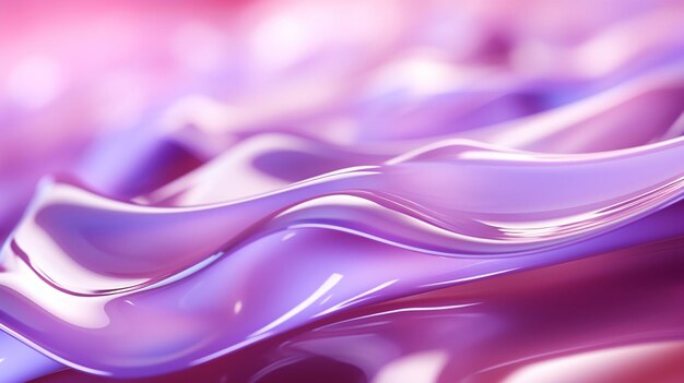 Abstraction de la texture liquide brillante du gradient rose pourpre