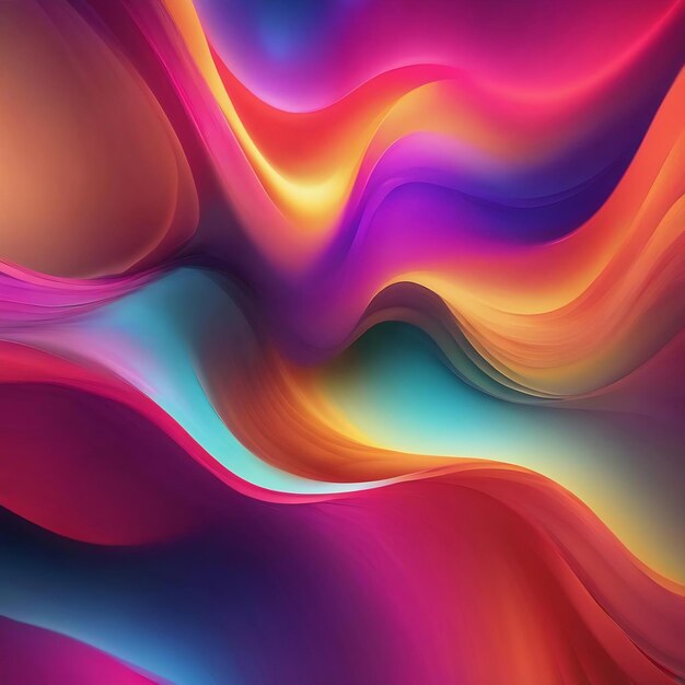 Abstrait 22 papier peint à fond clair gradient coloré flou mouvement doux et lisse lueur brillante