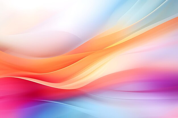 Abstrait 7 papier peint à fond clair gradient coloré flou mouvement doux et lisse lueur brillante