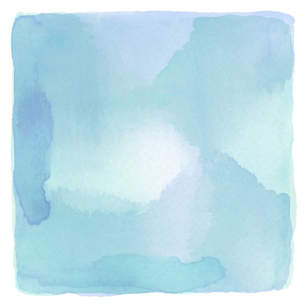 Abstrait aquarelle bleu et vert