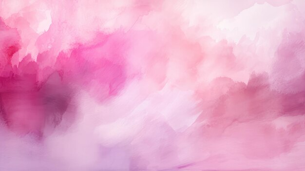 abstrait aquarelle dans les tons de rose et blanc