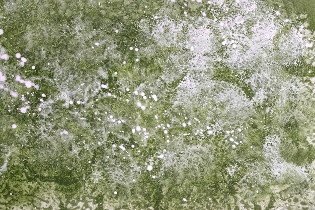Abstrait aquarelle vert olive et blanc