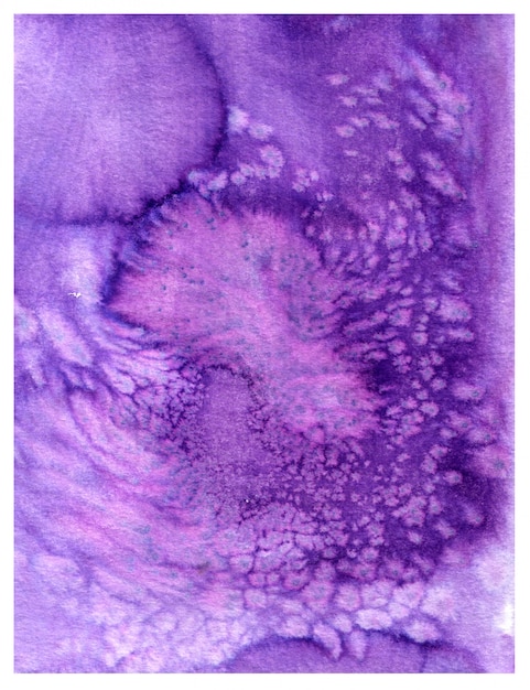 Photo abstrait aquarelle violet