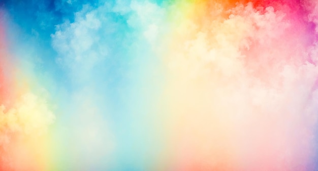 Abstrait Arrière-plan du ciel coloré