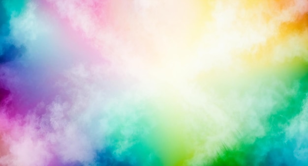Abstrait Arrière-plan de fumée colorée