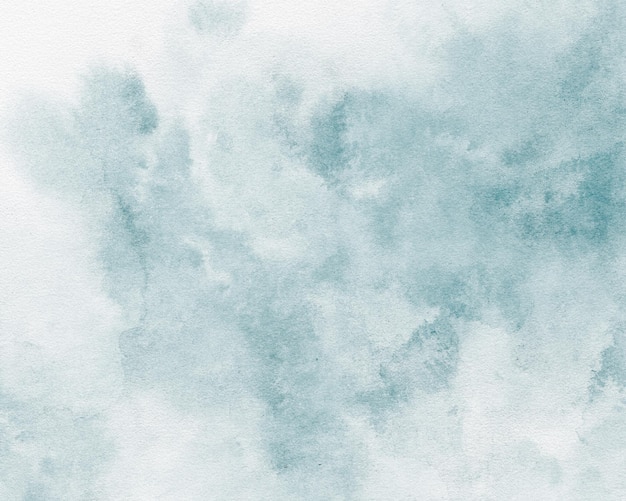 Abstrait bleu aquarelle. Texture aquarelle verte douce.