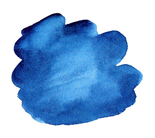 Abstrait bleu aquarelle