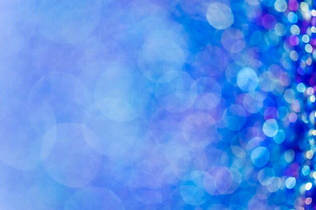 Abstrait bleu clair bokeh