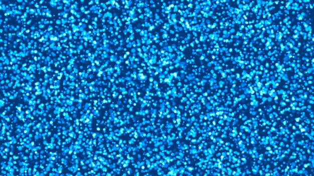 Abstrait bleu avec de nombreuses particules