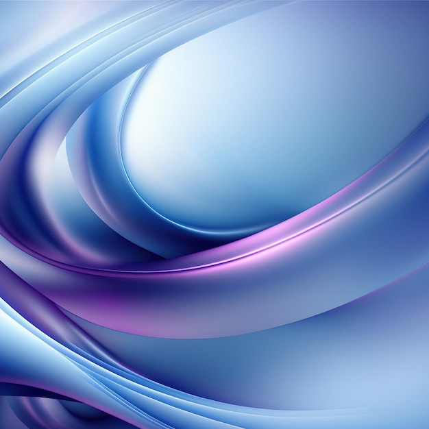 Abstrait bleu et violet avec une ligne lisse