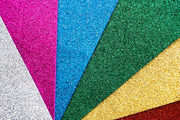 Abstrait coloré de paillettes