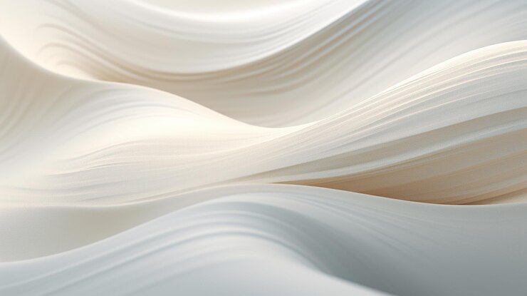 abstrait courbe blanche
