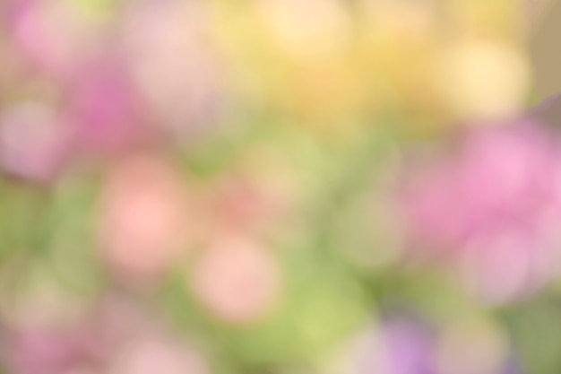 Abstrait dans des tons pastel avec bokeh.