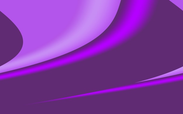 Abstrait dégradé vibrant courbe violet dynamique