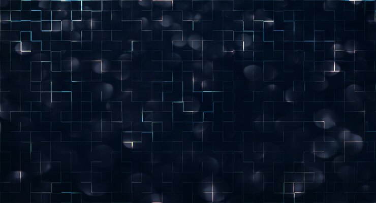 Photo abstrait double bokeh bleu.
