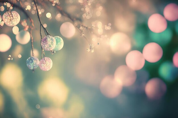 Abstrait doux bokeh couleur pastel