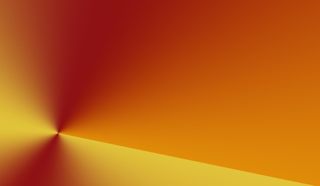 Abstrait effet 3D orange