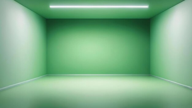 Abstrait flou vide vert dégradé studio bien utiliser comme arrière-plan modèle de site web cadre d'affaires représentant