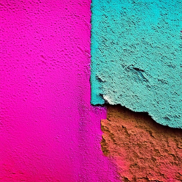 Photo abstrait grunge relief décoratif de toute couleur stuc mur texture grand angle fond de couleur rugueuse