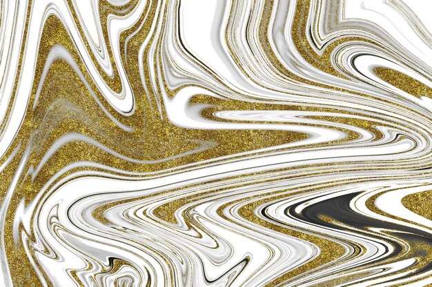 Abstrait de marbre or