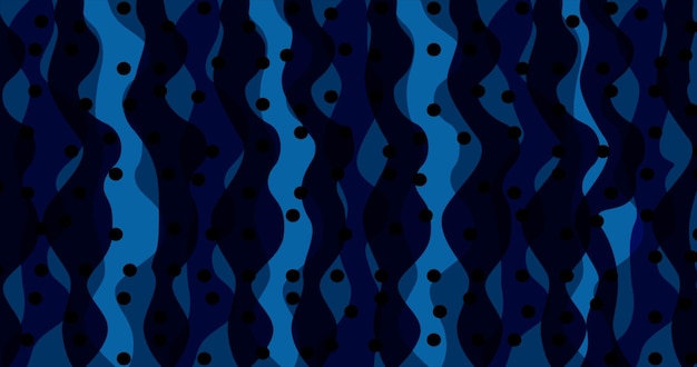 Abstrait avec motif ornement fond bleu foncé