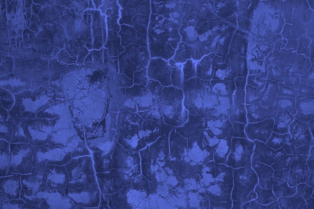 Abstrait de mur de béton bleu grunge