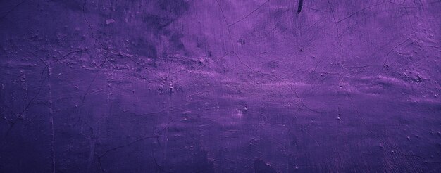 Abstrait de mur de béton de ciment noir texture violet