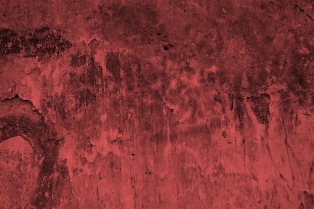 Abstrait de mur de béton rouge grunge