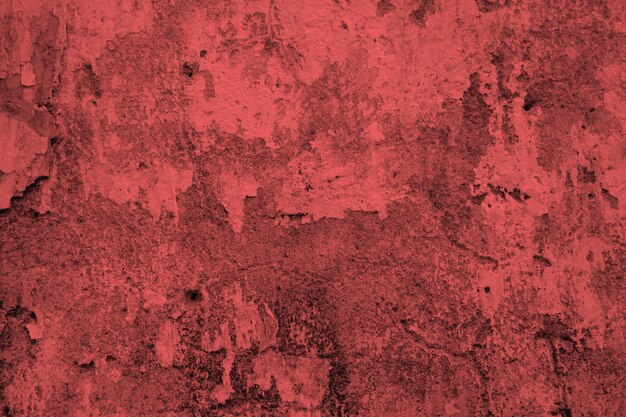 Abstrait de mur de béton rouge grunge