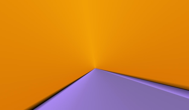 Abstrait orange violet