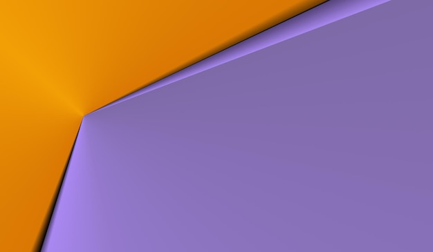 Abstrait orange violet