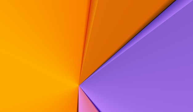 Abstrait orange violet