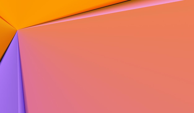 Abstrait orange violet