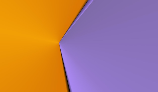 Abstrait orange violet