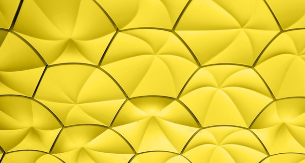 Abstrait papier incurvé HD conception d'arrière-plan clair couleur jaune pâle lumineux