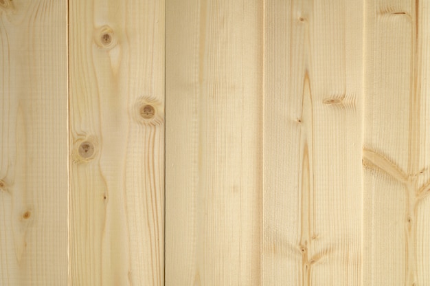 Photo abstrait de planches de bois clair. vue de dessus en gros plan pour les œuvres d'art. photo de haute qualité