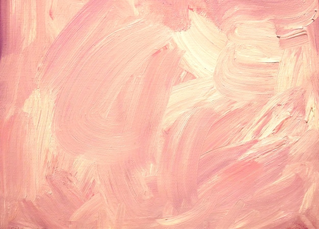 Abstrait rose peint fond peinture acrylique coups de pinceau oeuvre pour un design créatif