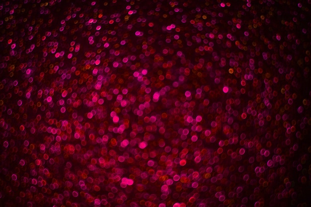 Abstrait rouge bokeh festif