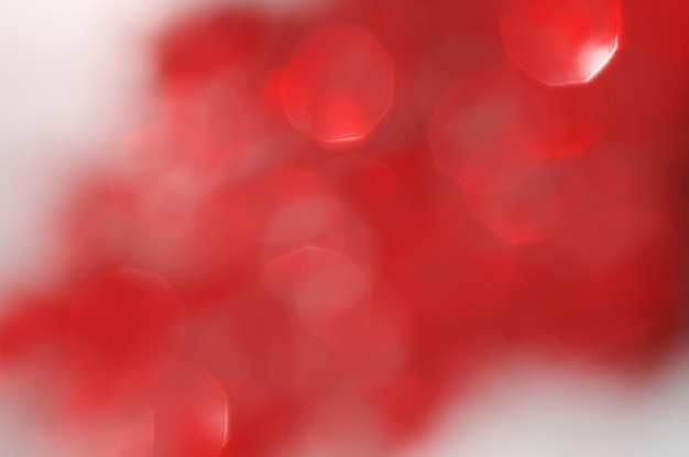 Abstrait rouge bokeh floue