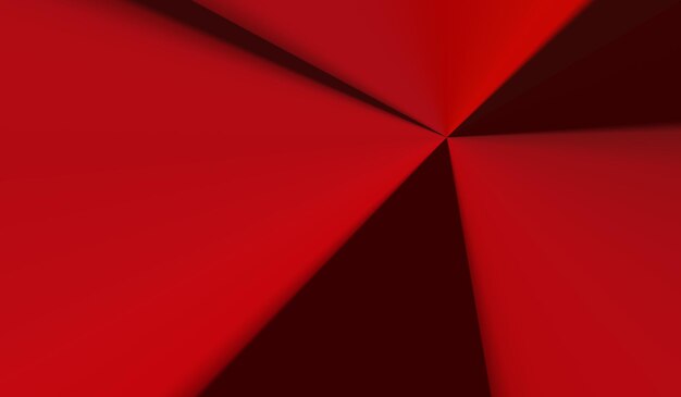 Abstrait rouge effet 3D