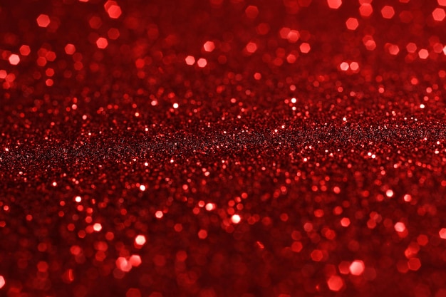 Abstrait rouge foncé avec fond de papier bokehGlitter étincelant