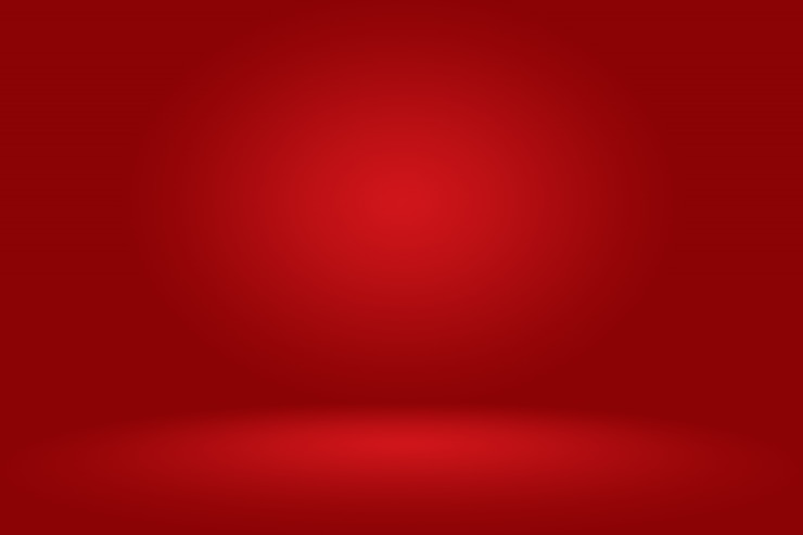 Photo abstrait rouge salle vide