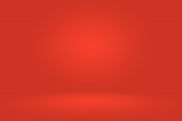 Photo abstrait rouge salle vide