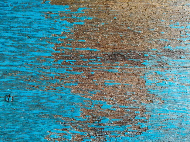 Abstrait et texture de bleu en bois