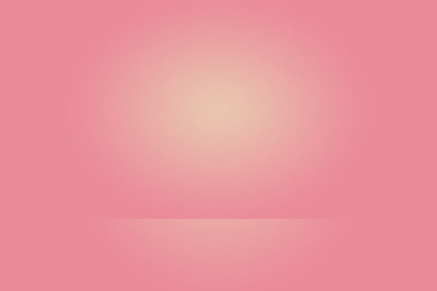 Abstrait vide lisse studio rose clair