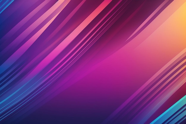 Abstrait violet avec des lignes colorées