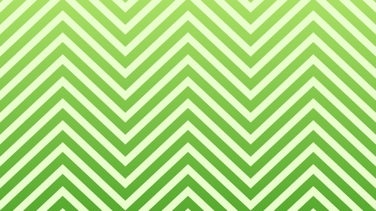 Photo abstrait zigzag lignes vertes arrière-plan texturé un échantillon avec un motif de conception de haute qualité