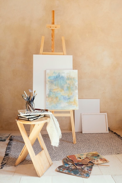 Photo accessoires d'artiste pour la peinture