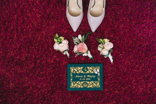 Accessoires de mariée: chaussures de mariée