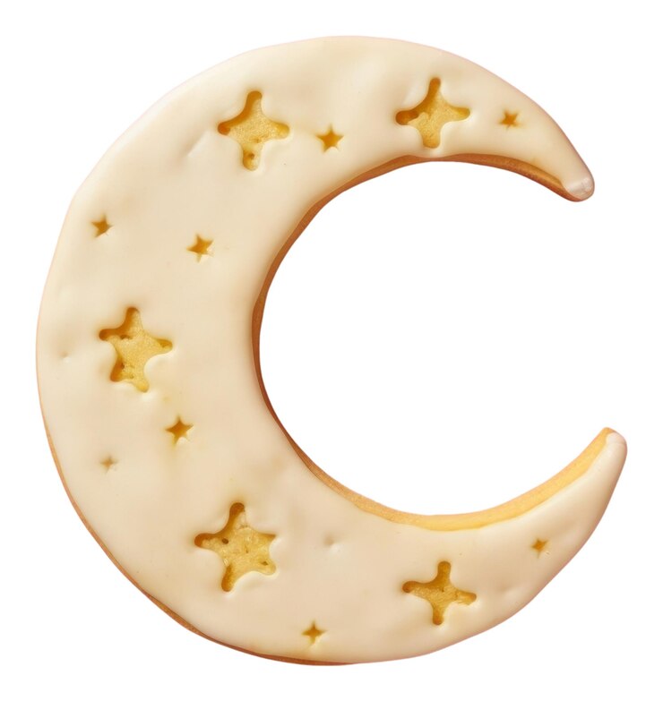 Photo accessoires pour le glaçage des biscuits png moon